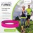 FlipBelt Classic Running Belt for Phone and Small Accessories, Exercise Waist Pouch for Women and Men, XS, Hot Pink