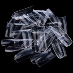 Makartt Nail Tips: Half Cover French Clear Fake Nails for Women 500pcs Medium Soak Off Acrylic Nail 10 Sizes Press on Nails for Salon and Home DIY