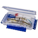 Flambeau Outdoors Waterproof Tuff Tainer - Fishing Lure, Tackle, and Gear Storage Box, Ultimate Tuff Tainer Tackle Box Includes Zerust Anti-Rust Tab - WP3000 Series 9 Open Core
