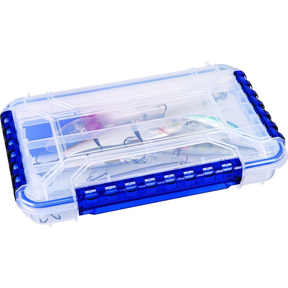 Flambeau Outdoors Waterproof Tuff Tainer - Fishing Lure, Tackle, and Gear Storage Box, Ultimate Tuff Tainer Tackle Box Includes Zerust Anti-Rust Tab - WP4000 Series 11 Open Core