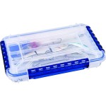 Flambeau Outdoors Waterproof Tuff Tainer - Fishing Lure, Tackle, and Gear Storage Box, Ultimate Tuff Tainer Tackle Box Includes Zerust Anti-Rust Tab - WP4000 Series 11 Open Core