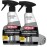 Weiman Stainless Steel Cleaner and Polish - 2 Pack - Removes Fingerprints, Residue, Water Marks and Grease from Appliances w/Buffing Towel