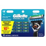 Gillette Fusion5 ProGlide Men\'s Razor Blade Refills, 12 Count, Mens Blades