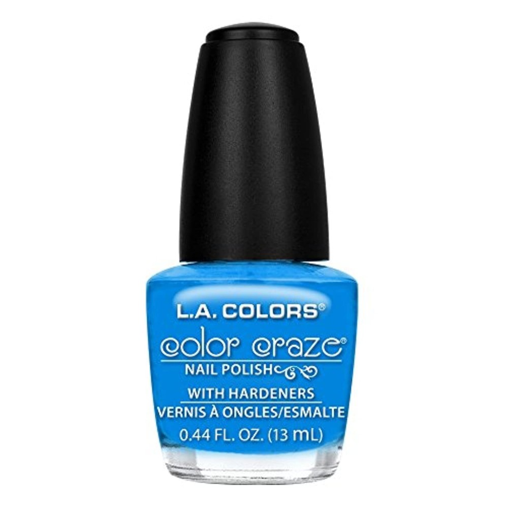 L.A. COLORS Color Craze Nail Polish, Aquatic CNP508