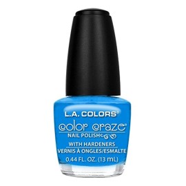 L.A. COLORS Color Craze Nail Polish, Aquatic CNP508