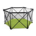 Bright Starts Pop N Play Indoor/Outdoor Playard, Portable Playpen for Babies and Toddlers, Unisex, Easy Compact Fold