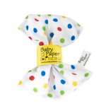 Original Baby Paper - Crinkle Teether and Sensory Toy for Babies and Infants | Polka Dots | Non-Toxic, Washable | Great for Baby Showers