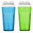 Reflo Smart Cup Bundle (Blue & Green 2-Pack) Toddler Transition Weaning Cup, Montessori-Inspired Design, Slow-Spill 360 Rim Flow-Control, BPA-Free, Made in USA, E-Guide via QR Code