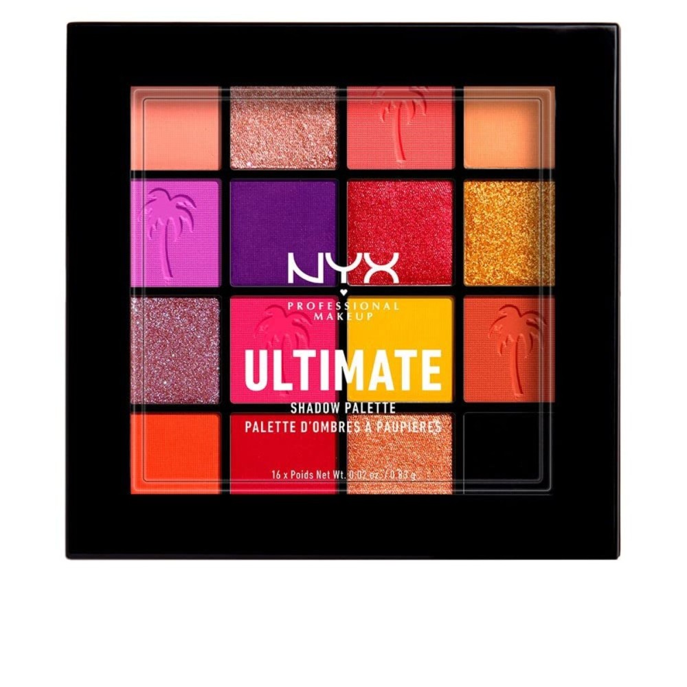 NYX PROFESSIONAL MAKEUP Ultimate Shadow Palette, Eyeshadow Palette - Festival Edition