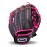 Franklin Sports Windmill Series 11-Inch Softball Glove, Righty Glove, Pink/Gray