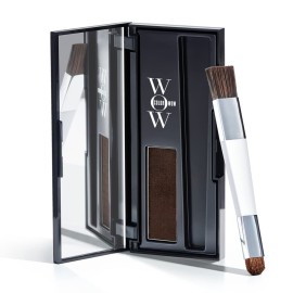 COLOR WOW Root Cover Up, Dark Brown - Instant Grey Coverage and Temporary Touch-Up, Water and Sweat Resistant, No mess Award-Winning Formula