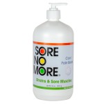 Sore No More Cool Relieving Gel for Aches & Pains in Muscles & Joints associated with Strains, Bruises & Sprains | Absorbs Quickly with a Refreshing Lemon Aroma | 32 oz Bottle with Pump