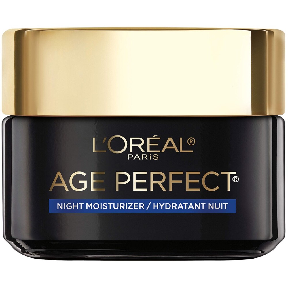 L\'Oreal Paris Age Perfect Cell Renewal Night Cream, 1.7 oz - Radiant & Vibrant Skin, Salicylic Acid