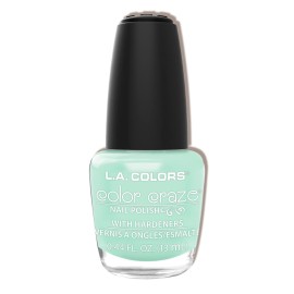 L.A. COLORS Color Craze Nail Polish, Meadow CNP530