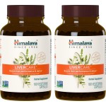 Himalaya LiverCare, 180 Day Supply - Herbal Liver Support Promoting Waste Elimination, Liver Cleanse, Detox, and Bile Production - Vegan, Non-GMO, Gluten Free, 375 mg, 180 Capsules (Pack of 2)