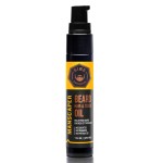 GIBS GROOMING Beard, Hair & Tattoo Oil, Manscaper YELLOW,BLACK, (51701) , 1 Fl Oz (Pack of 1)
