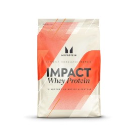 Myprotein Impact Whey Protein Powder, 5.5 Lbs (100 Servings) Vanilla Ice Cream, 22g Protein & 5g BCAA Per Serving, Protein Shake for Superior Performance, Muscle Strength & Recovery, Gluten Free