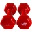 JFIT Vinyl Dumbbell (Set of 2), 6 LBS