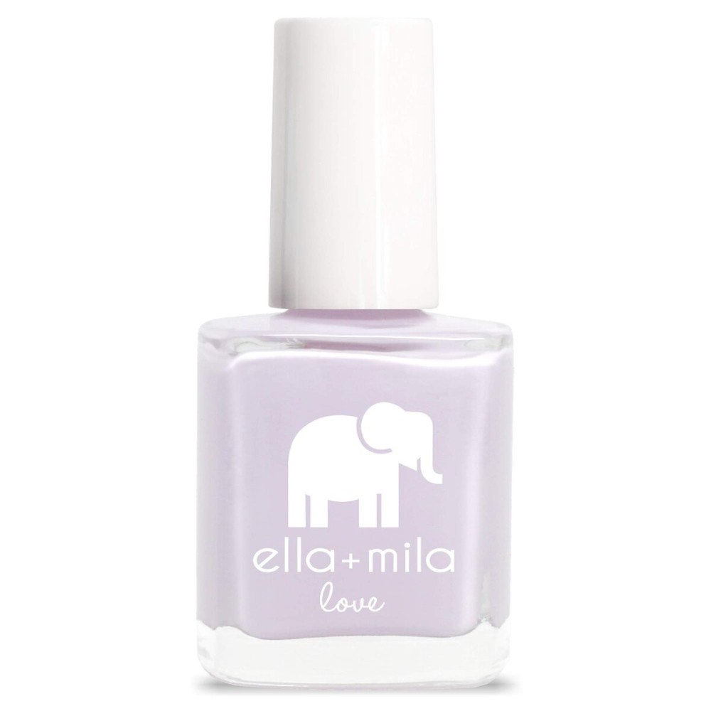 ella+mila Professional, Quick Dry, Long-Lasting & Chip-Resistant Purple Nail Polishes (Lilac Luster - 0.45 fl oz)