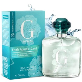PB ParfumsBelcam G eu Woman Eau De Parfum Spray for Women - 50 mL Affordable Long Lasting Perfume with Fresh Aquatic Fragrance & Chic Citrus Scent, Made with Premium Oils for Day & Night Use