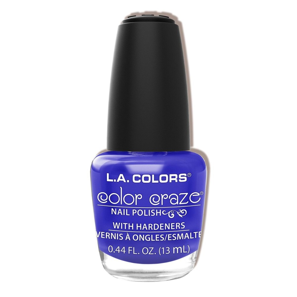 L.A. COLORS Color Craze Nail Polish, Navy CNP620