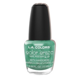 L.A. COLORS Color Craze Nail Polish, Peppy CNP631