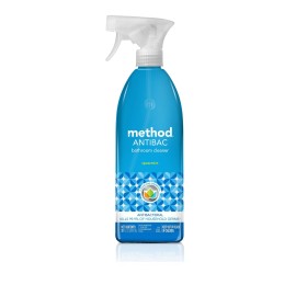 Method Antibacterial Bathroom Cleaner, Spearmint, Removes Mold + Mildew stains, 28 Fl Oz