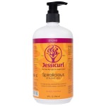 Jessicurl Spiralicious Gel, Island Fantasy, 32 Fl oz - Curl Defining, Frizz Control for All Hair Types