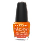 L.A. COLORS Color Craze Nail Polish, Tangerine CNP503