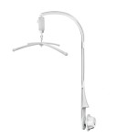 AFUNTA 35 Inch Baby Mobile for Crib, Adjustable Screw Crib Mobile Arm with Music Box Holder, Crib Mobile for Baby Girl Nursery Decor