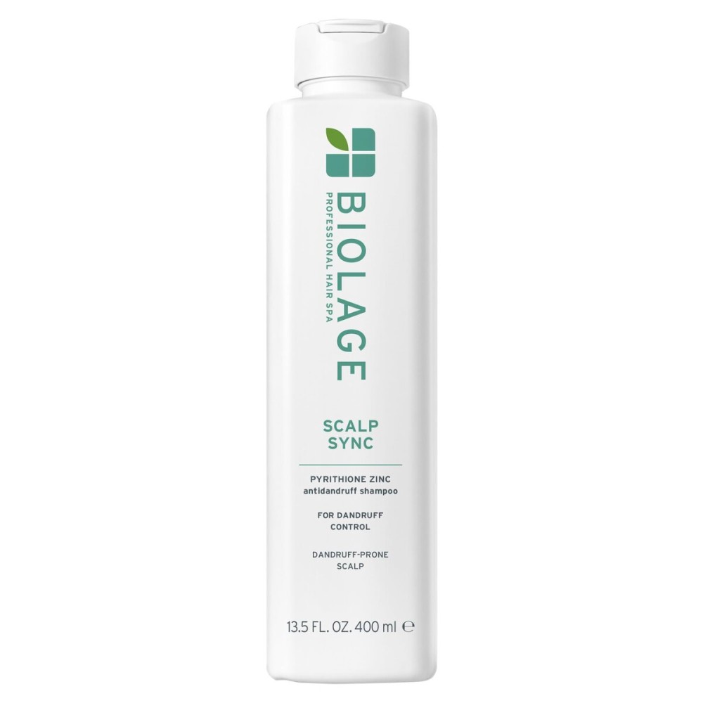 Biolage Scalp Sync Anti-Dandruff Shampoo - Controls Itchy Scalp, Deeply Cleanses, Moisturizing Dandruff Treatment, With Zinc Pyrithione, Vegan & Cruelty-Free, 13.5 Fl Oz