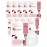 DERMAL Wine Collagen Essence Facial Mask Sheet 23g Pack of 10 - Moisturizing & Firming for Tired Skin, Relieves Skin Stress, Daily Skin Treatment Solution Sheet Mask