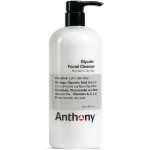 Anthony Glycolic Facial Cleanser for Men, Daily Exfoliating & Hydrating Face Wash, Shave Prep, Non-Foaming, Deep Cleansing, Gentle on Sensitive Skin, Removes Dirt & Oil, Smooths Texture, 32 Fl Oz