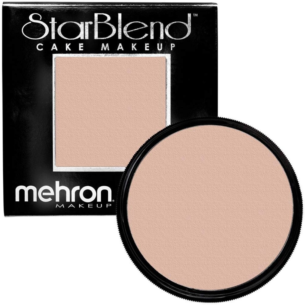 Mehron Makeup StarBlend Cake (2 oz) (Medium Olive)