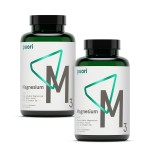 Puori Magnesium Complex Supplement - High Absorption Magnesium Taurinate & Gluconate, Zinc, Vitamin B6 & Malic Acid for Sleep Support, Immune & Bone Health & Muscle Recovery - 240 Vegan Capsules