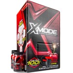 XMODE Extra Strength Energy Shots on Tap - Cherry Bomb Flavor, Sugar Free, 150mg Caffeine per oz, B12, 100 (1oz) Servings, Dispenser with 2 Refillable Bottles