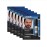 Blackbeard for Men Instant Beard Color - All Day Beard, Mustache, Eyebrow, and Sideburns Color - Temporary, Hypoallergenic Beard Dye Alternative - Up to 45 applications - Dark Brown, 6 Pack