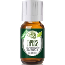 Healing Solutions 10ml Oils - Cypress Essential Oil - 0.33 Fluid Ounces