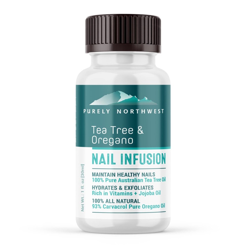 Toenail Fungus Extra Strength Solution-Thick Discolored Nail Repair, Ingrown Nails, Dry Cracked Nails & Cuticles-All Natural with Tea Tree & Oregano Oil: by Purely Northwest USA 1oz
