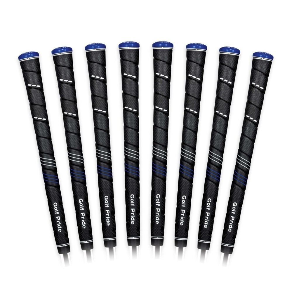 Golf Pride CP2 Wrap Golf Club Grip - Classic Wrap Grip with High-Tack Soft Rubber for Comfort & Control - Less Tension & More Power with Plus4 Technology - Midsize - 8 Pack