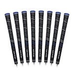 Golf Pride CP2 Wrap Golf Club Grip - Classic Wrap Grip with High-Tack Soft Rubber for Comfort & Control - Less Tension & More Power with Plus4 Technology - Midsize - 8 Pack