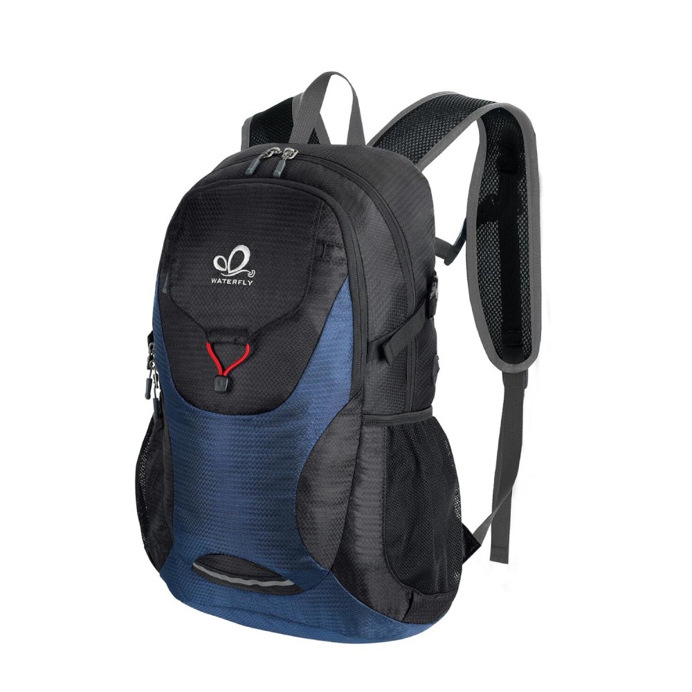 WATERFLY Lightweight Packable Hiking Backpack: 30L Foldable Travel Daypack Ultralight Camping Day Pack for Woman Man