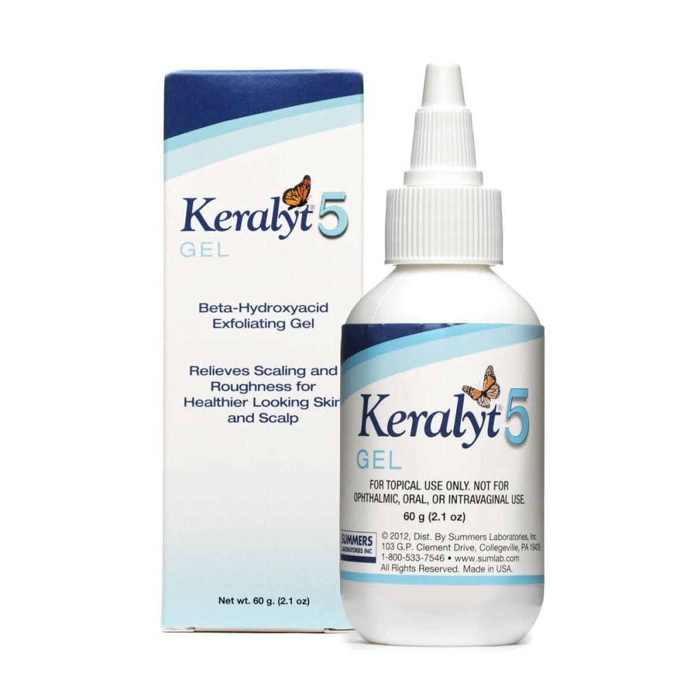Keralyt 5 Scalp Gel - Max Strength 5% Salicylic Acid Scalp Build-Up Clearing - Helps Control Dandruff, Psoriasis, Seborrheic Dermatitis, Roughness, Dryness, and Itchiness