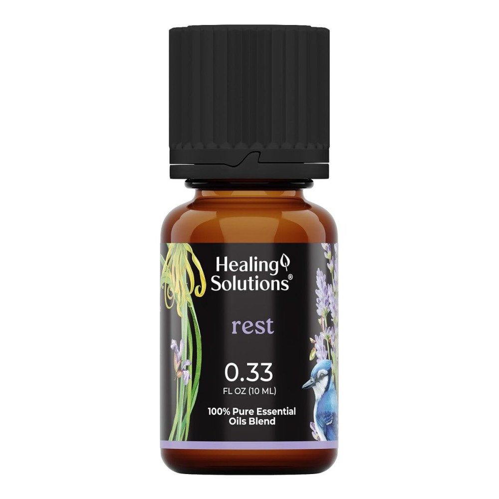 Healing Solutions Rest Blend Essential Oil - 0.33 Fluid Ounces