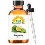 Sun Essential Oils Bergamot Essential Oil for Aromatherapy (4 Fluid Ounces)