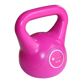 Gymenist Exercise Kettle Bell Fitness Workout Body Equipment Choose Your Weight Size (8 LB)