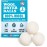 Wool Dryer Balls - Smart Sheep 3-Pack - XL Premium Natural Fabric Softener Award-Winning - Wool Balls Replaces Dryer Sheets - Laundry Balls
