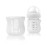 Olababy Silicone Sleeve for Avent Natural Glass Baby Bottles (4 oz, Translucent)