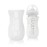 Olababy Silicone Sleeve for Avent Natural Glass Baby Bottles (8 oz, Translucent)