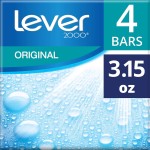Lever 2000 Bar Soap, Original, 3.15 oz, 4 Bar